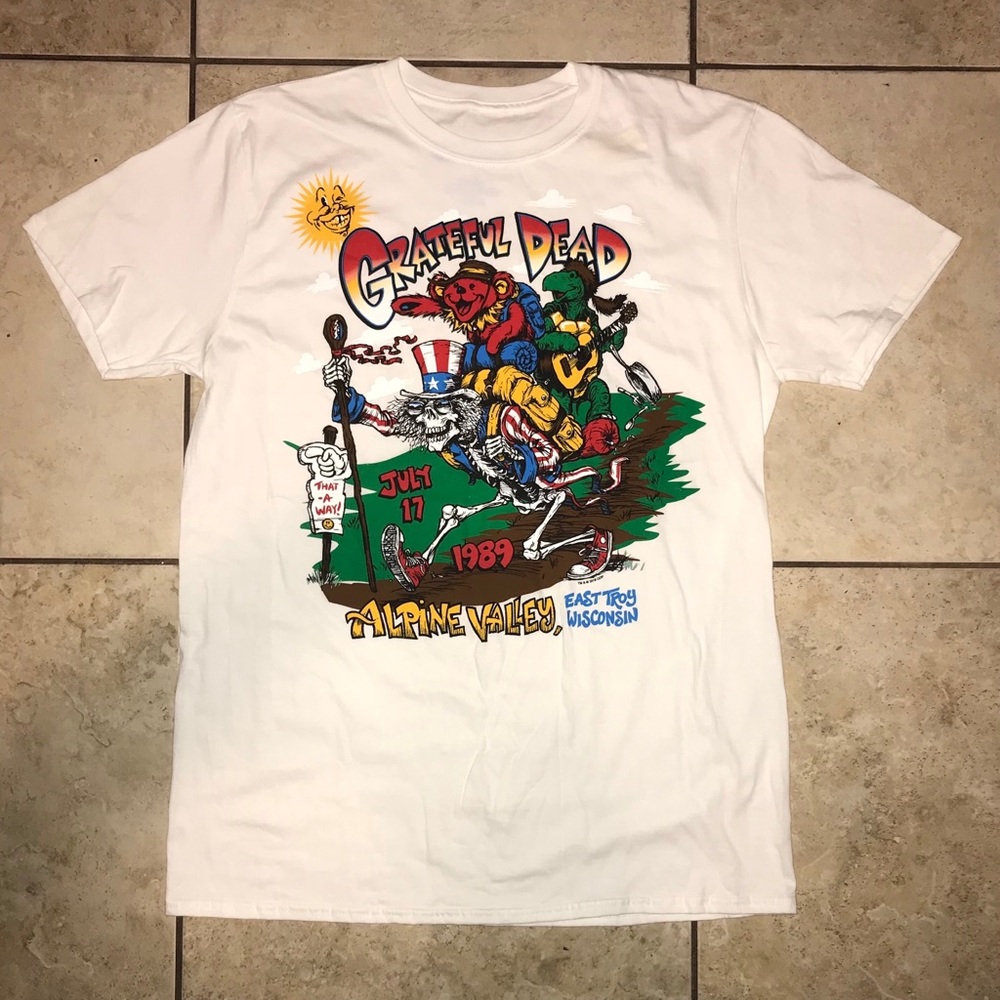 VINTAGE Greatful Dead Alpine Valley 1989 Shirt